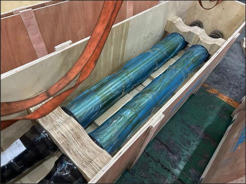 IRS R-16/95 محور السكك الحديدية Dia 840mm محور شبه منتهي للسيارات الحديدية